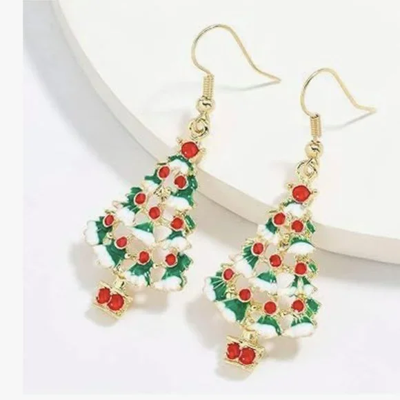 Xmas Dress Up Jewelry Earrings - Picture 3 of 4